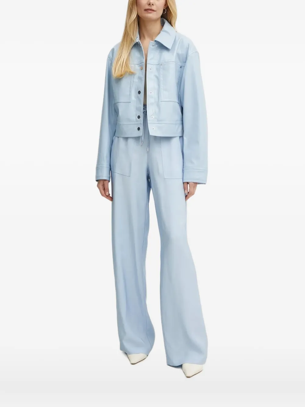 Hugo Boss Jelt Pocket-detail Jacket In Blue