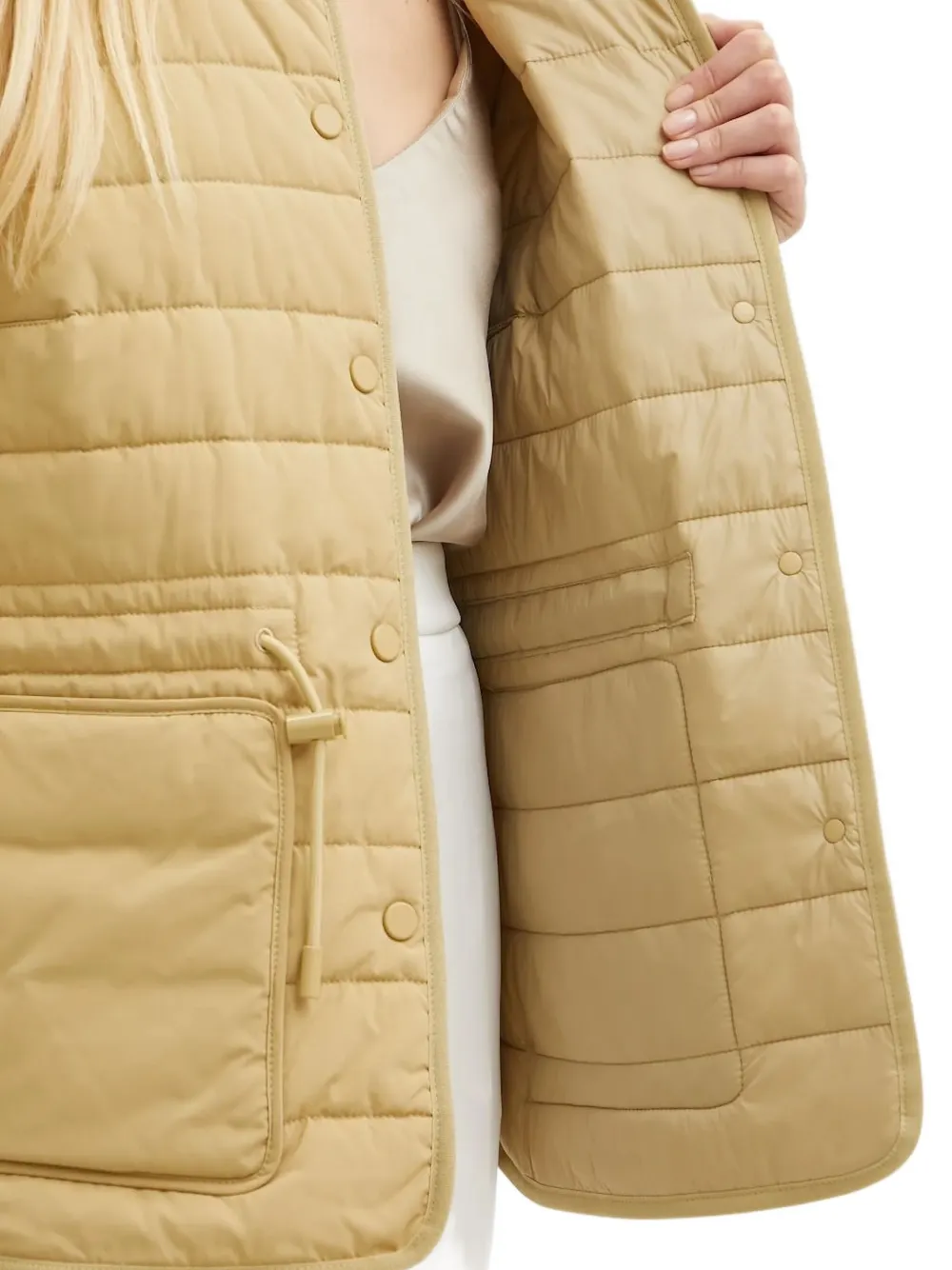Hugo Boss Water-repellent Padded Jacket In Red
