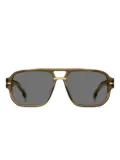 BOSS pilot-frame sunglasses - Green