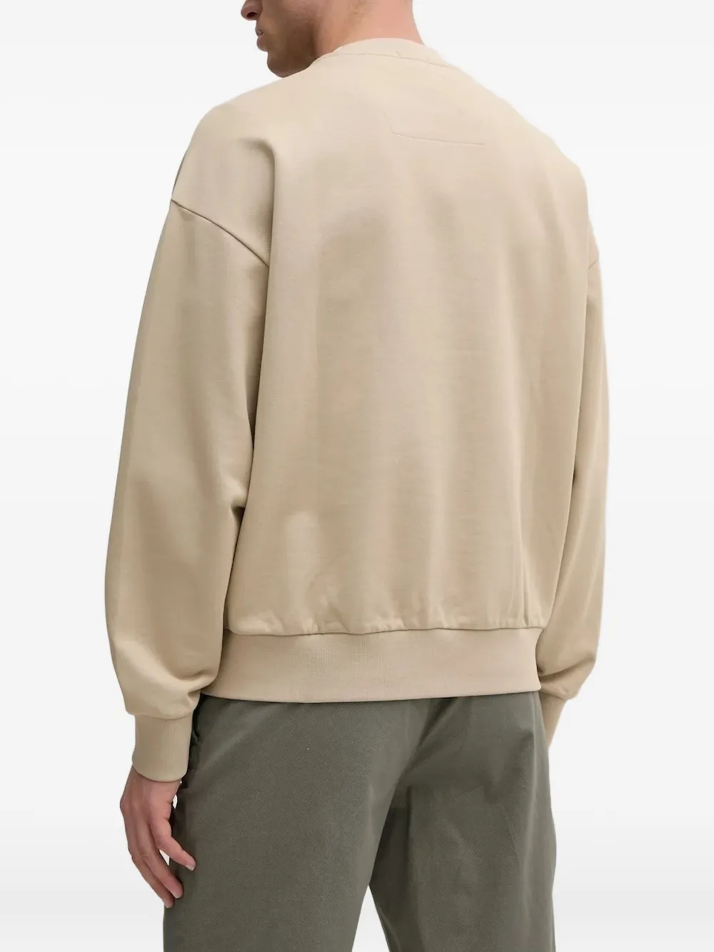 BOSS sudadera con cuello redondo y logo bordado | Sudaderas | Image 2