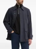 BOSS patch-pocket jacket - Blue