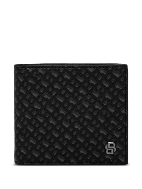 BOSS cartera texturizada plegable