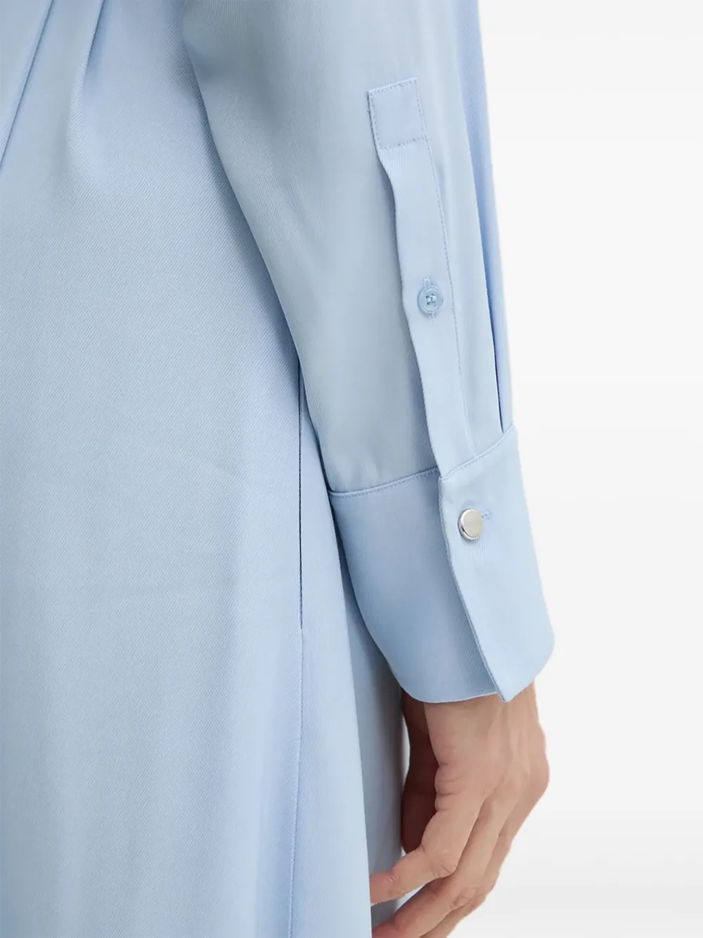 BOSS Midi-jurk met ceintuur Blauw