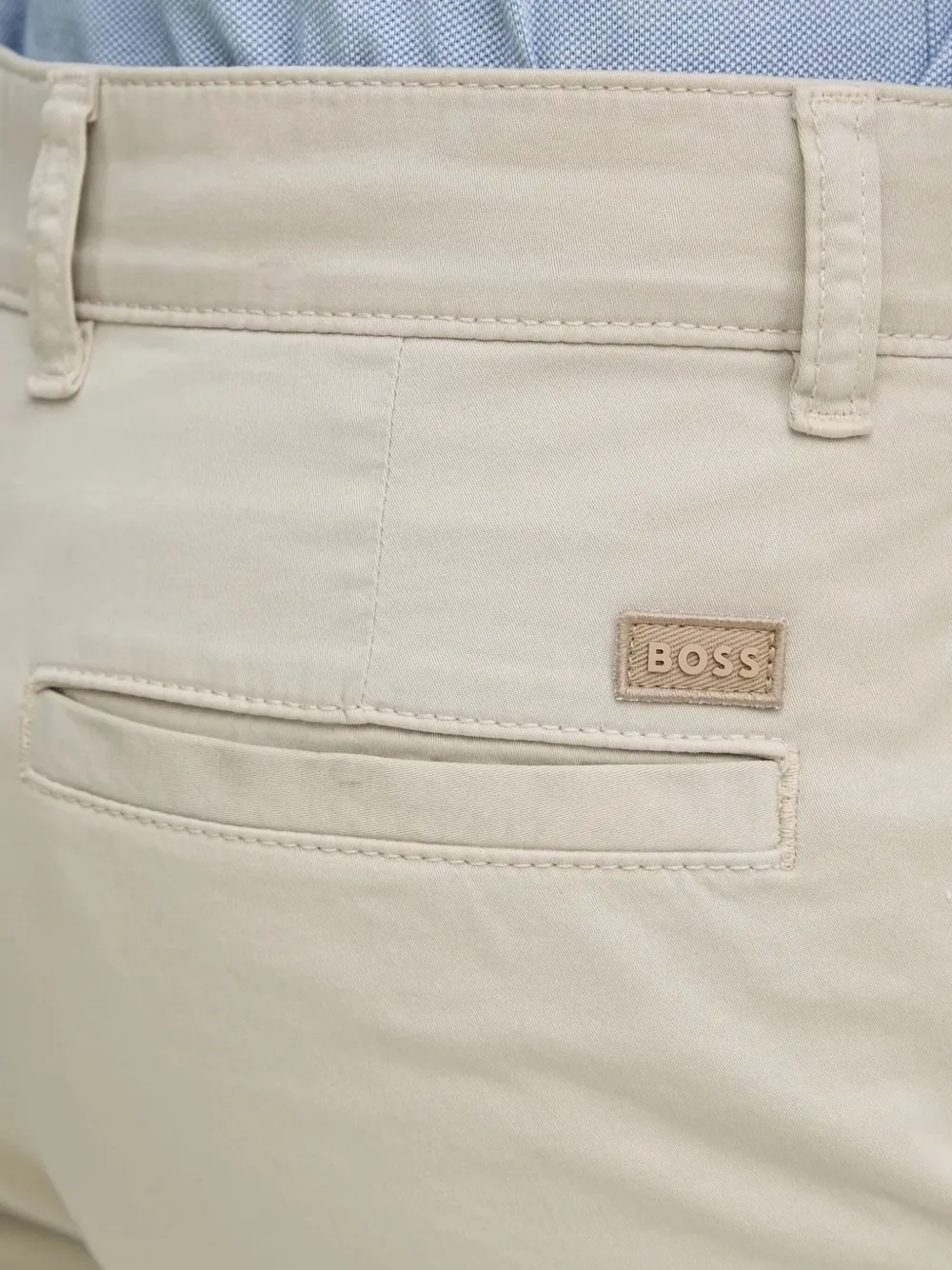 BOSS logo-plaque straight-leg trousers | Regular-Fit & Straight Leg Pants | Image 2