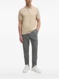 BOSS zip-up polo shirt - Neutrals