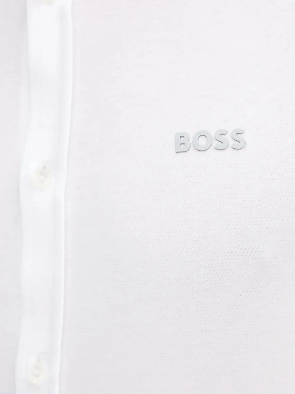 BOSS logo-print shirt Wit