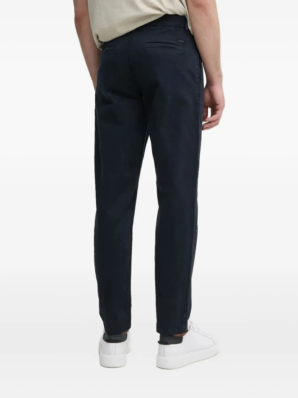 BOSS welt-pocket chinos - Blauw