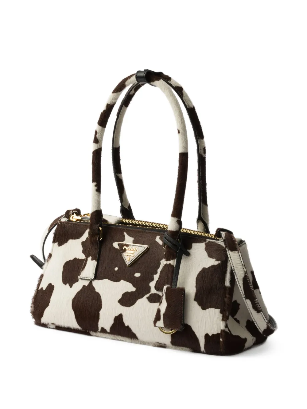 Shop Prada Medium Galleria Printed Tote Bag