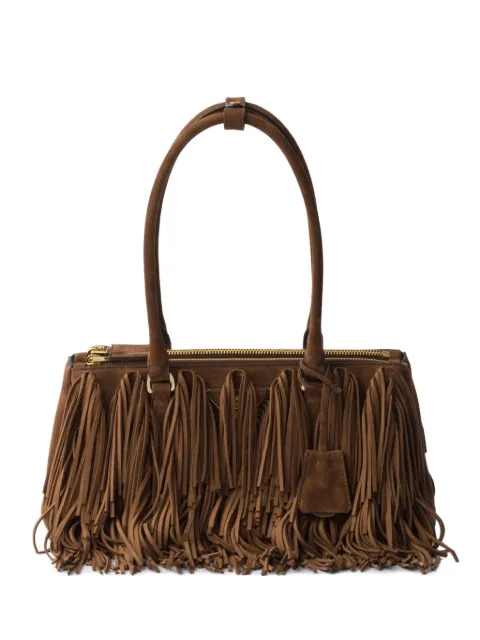 Prada medium Galleria suede tote bag