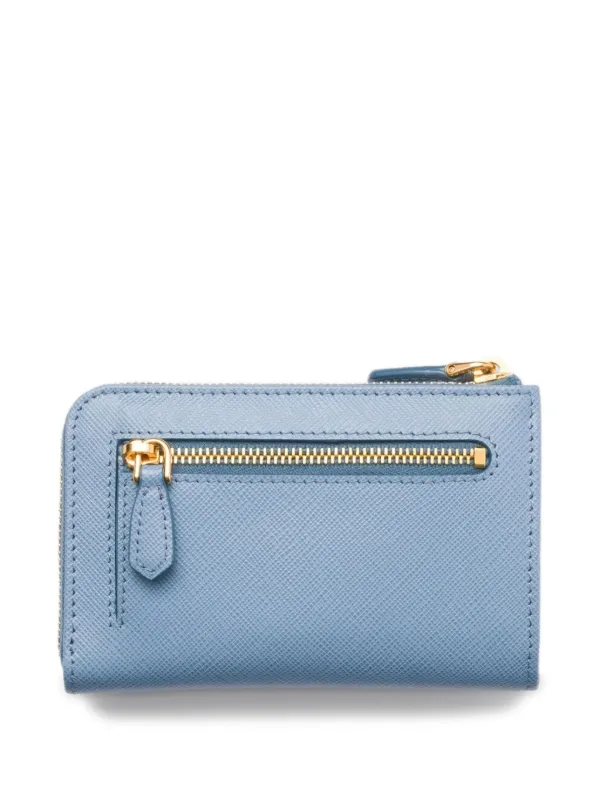 Prada サフィアーノレザー キーホルダー | ブルー | FARFETCH JP