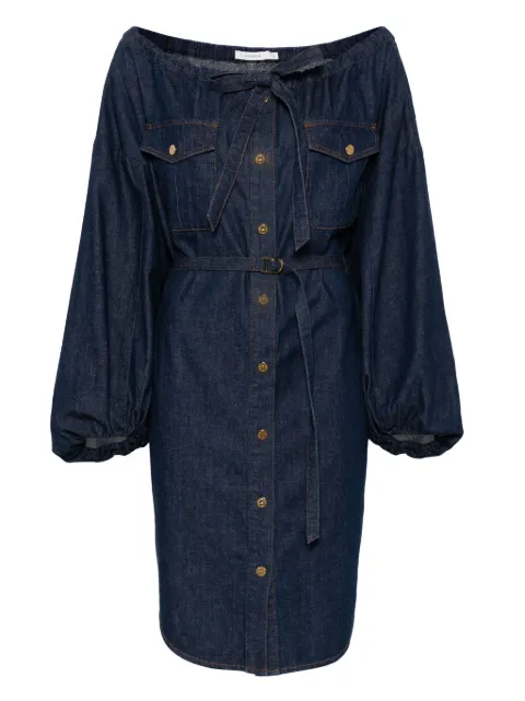 ZIMMERMANN denim mini dress