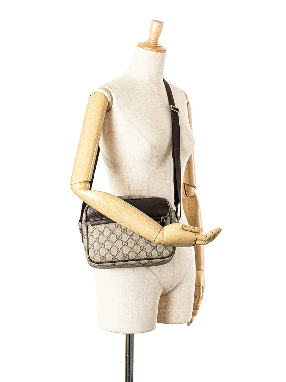 Gucci Pre-Owned Borsa a tracolla in tessuto GG Supreme 2000-2015 | Image 7