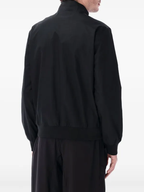 Ea7 Emporio Armani Logo Lightweight Jacket | Black | FARFETCH