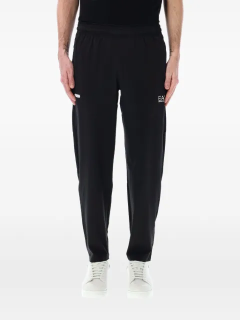 Ea7 Emporio Armani logo print track pants 