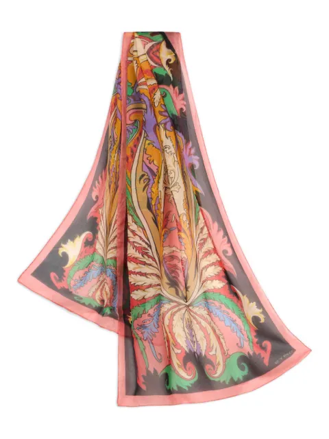 ETRO silk chiffon scarf