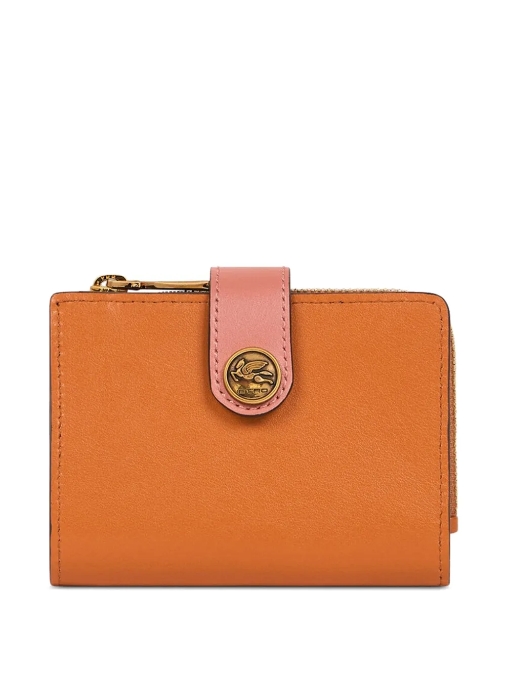 ETRO small leather wallet Oranje