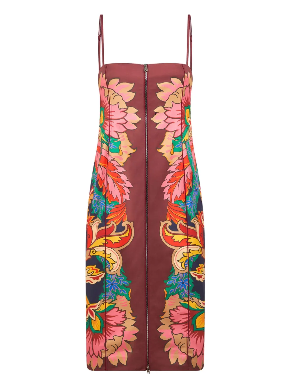 ETRO Jurk met bloemenprint Rood