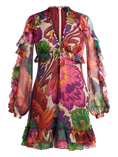 ETRO floral-print mini dress