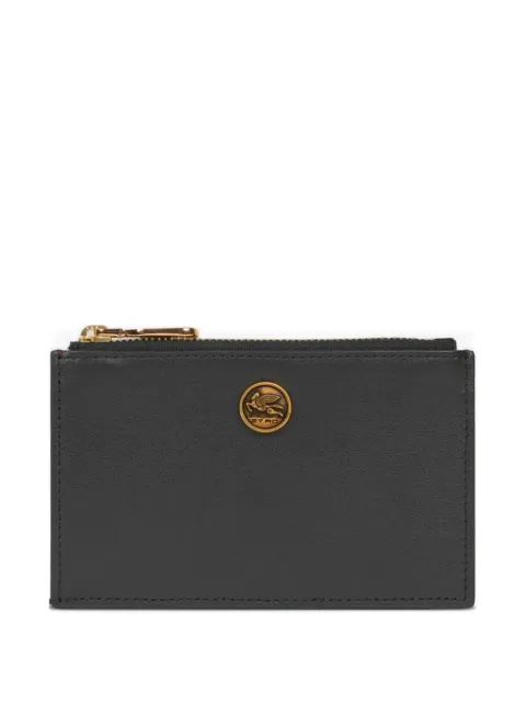 ETRO cartera con aplique Pegaso