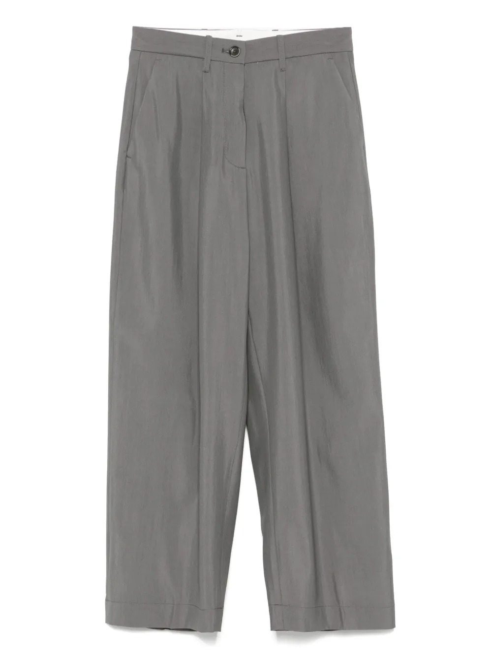 Nine In The Morning pleat-detailed trousers | Grey | Image 1