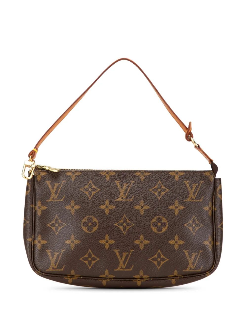 Louis Vuitton Pre-Owned 2001 モノグラム ポシェット アクセソワール ショルダーバッグ - ブラウン Louis Vuitton Pre-Owned 2001 モノグラム ポシェット アクセソワール ショルダーバッグ - ブラウン