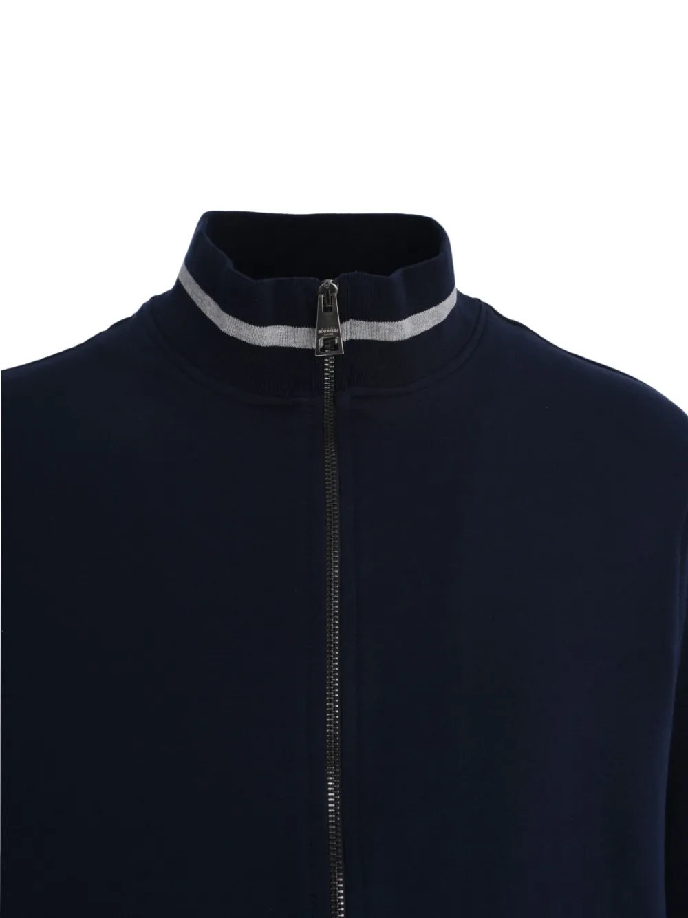 Luigi Borrelli Bomberjack met rits Blauw