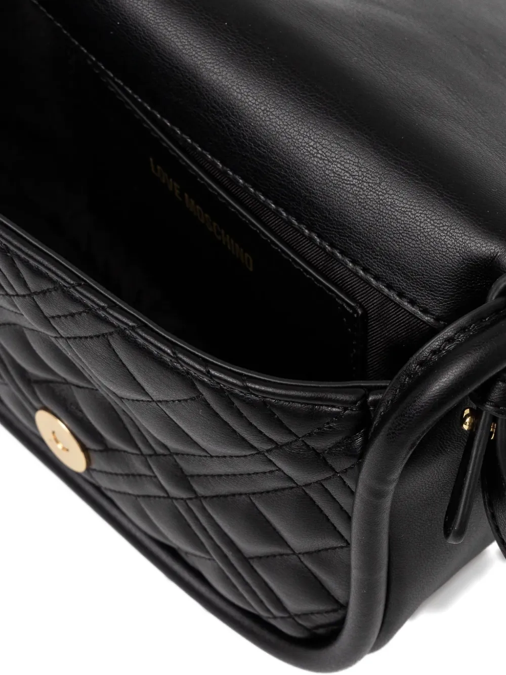 Love Moschino Crossbodytas met logo Zwart