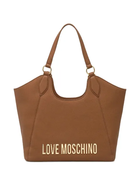 Love Moschino logo-lettering tote bag 