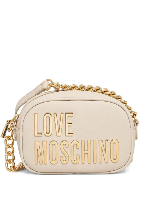 Love Moschino maxi lettering cross body bag