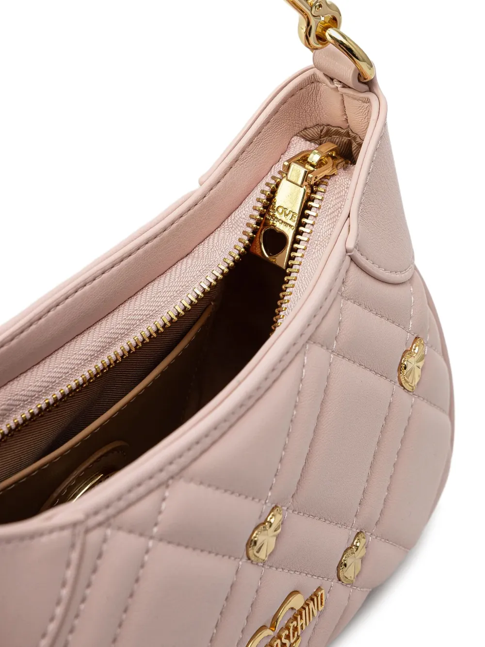 Love Moschino Gewatteerde schoudertas Roze