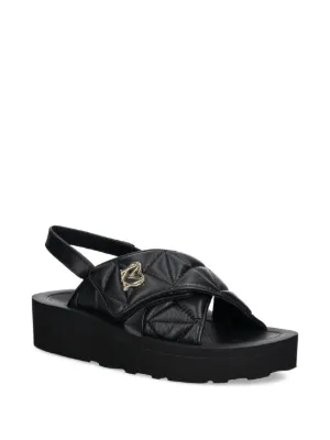 ＊LOVE MOSCHINO＊ ラバー スライドサンダル 関税/送料込 Love Moschino Flat sandals for Women | Online Sale up to 66