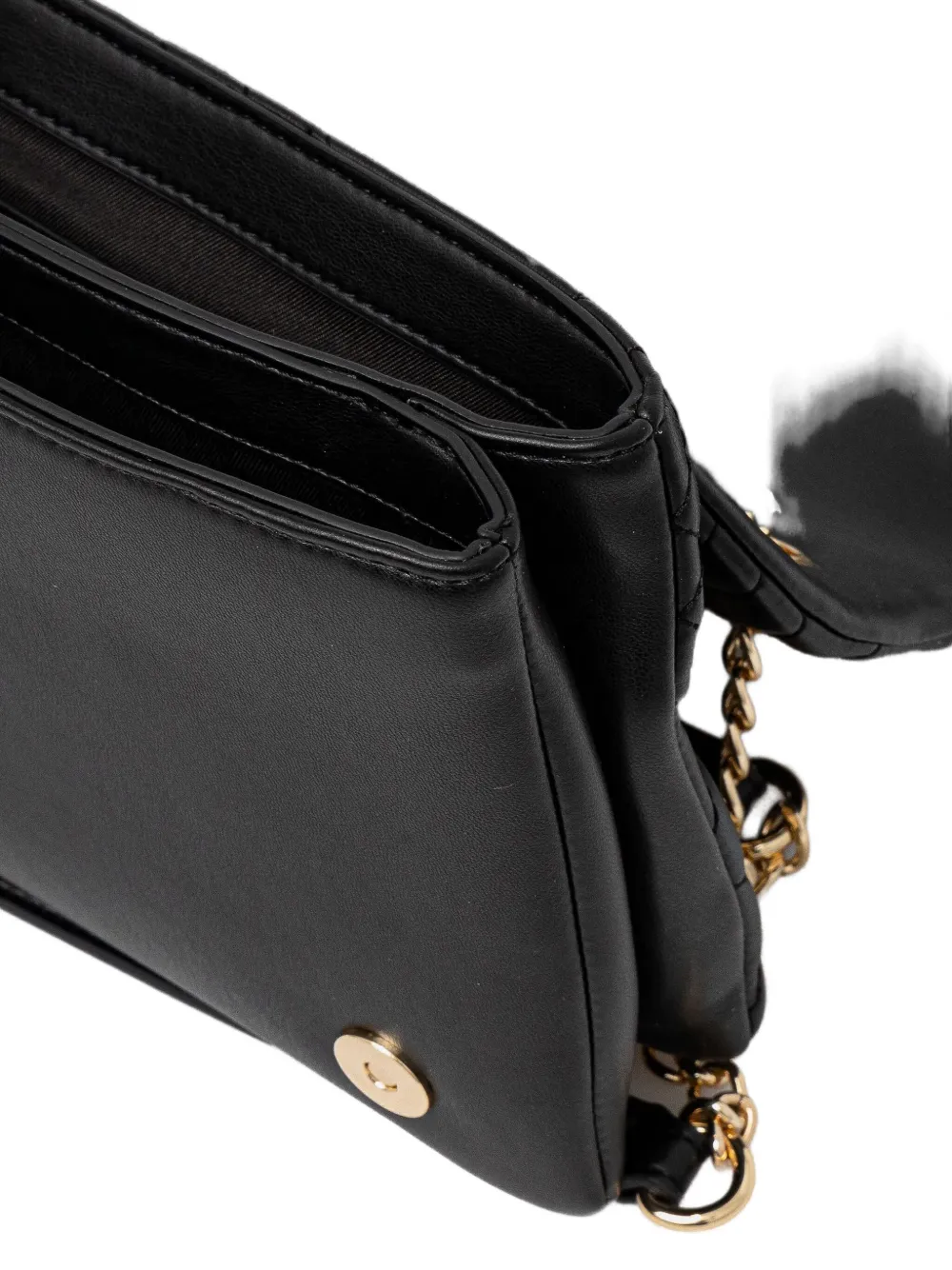 Love Moschino Crossbodytas met logopatch Zwart