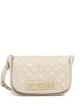 Love Moschino logo-lettering cross body bag - Neutrals