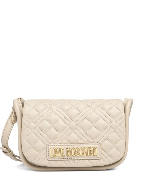 Love Moschino bolsa crossbody con letras del logo