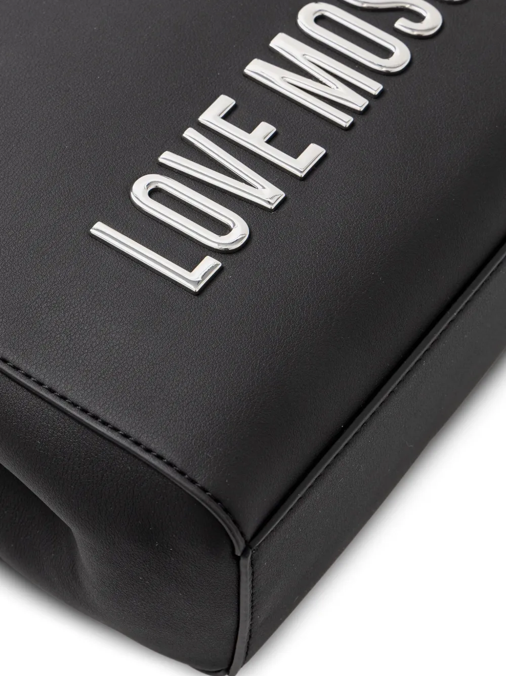 Love Moschino Shopper met print Zwart