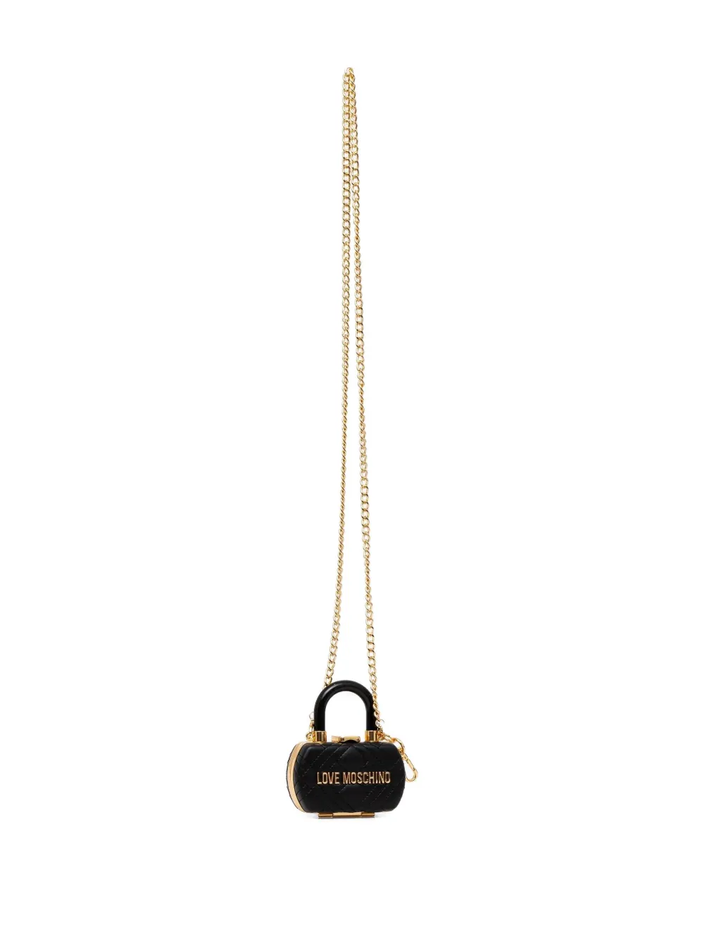 Love Moschino Crossbodytas met logo Zwart