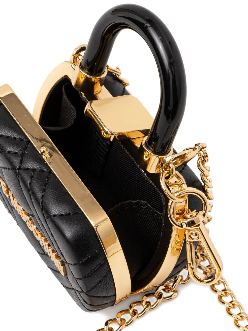 Love Moschino Crossbodytas met logo Zwart