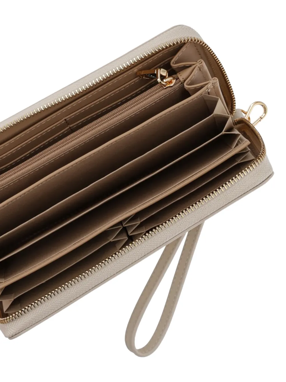 Love Moschino Portemonnee met logo Beige