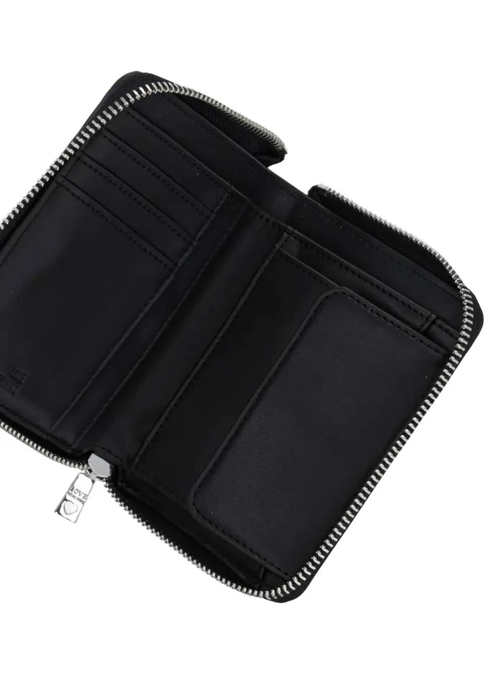 Love Moschino Gewatteerde portemonnee Zwart