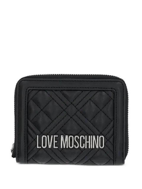 Love Moschino quilted wallet
