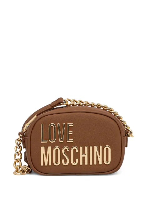 Love Moschino شنطة كروس بحروف شعار الماركة