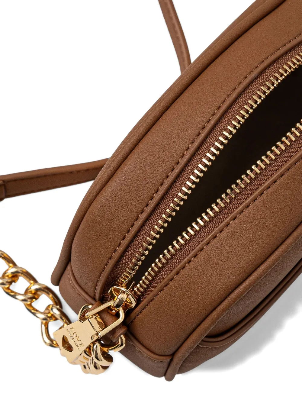 Love Moschino Crossbodytas met logo Bruin