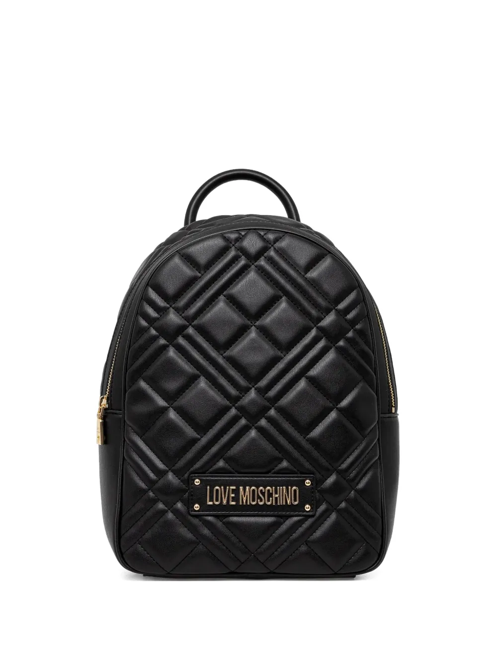 logo-lettering backpack