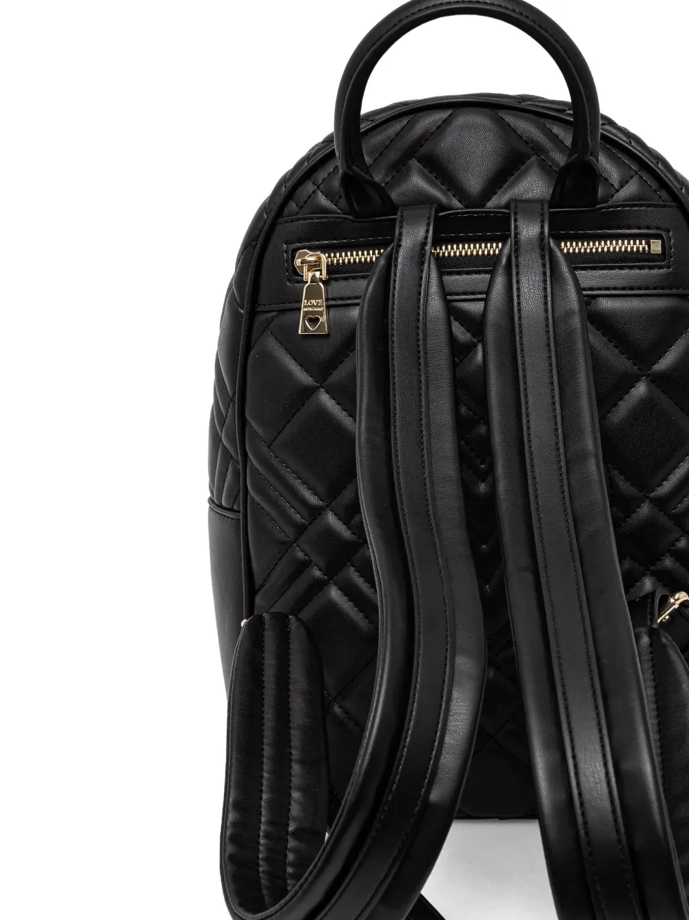 Love Moschino Rugzak met logo Zwart