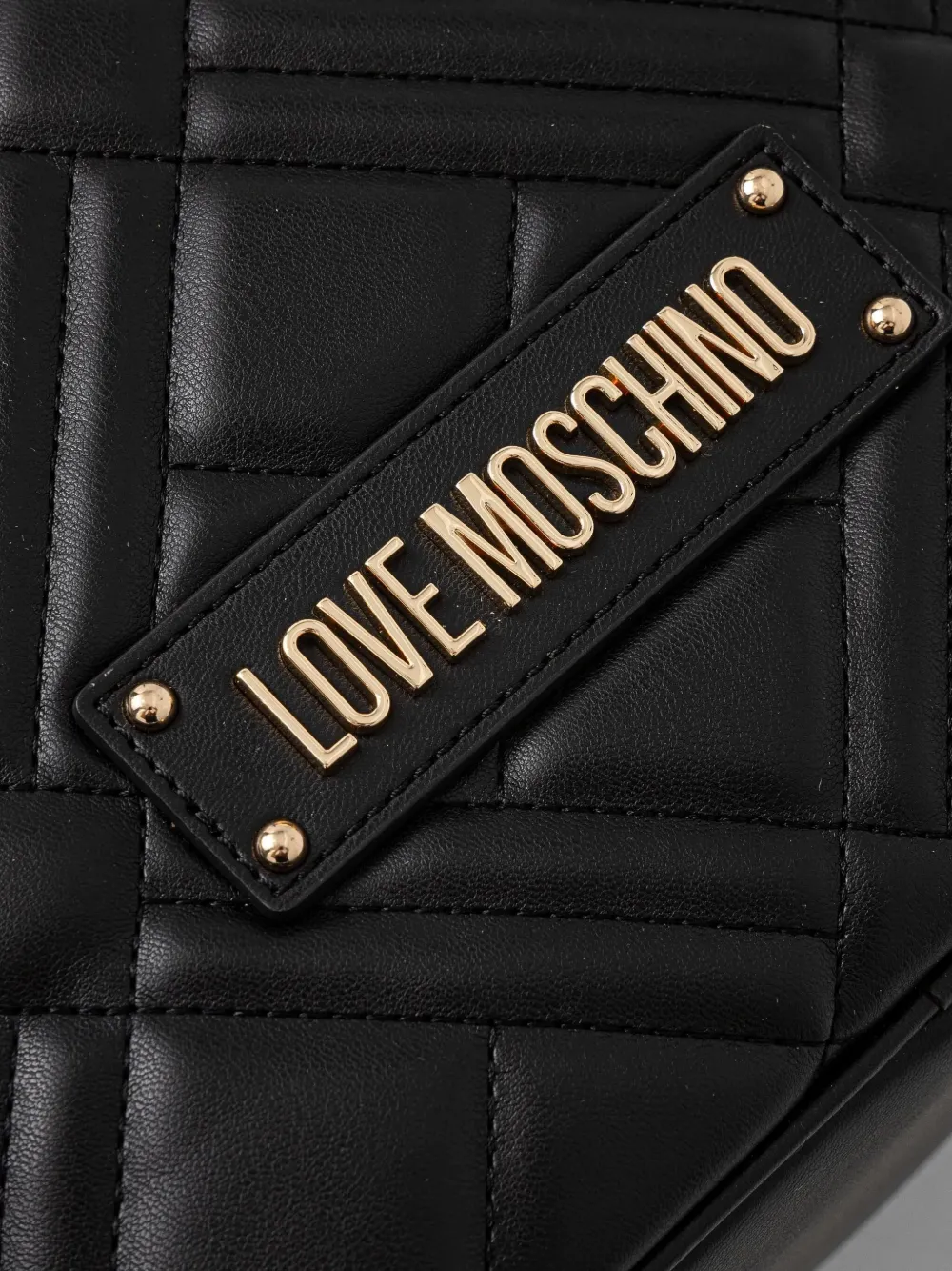 Love Moschino Rugzak met logo Zwart