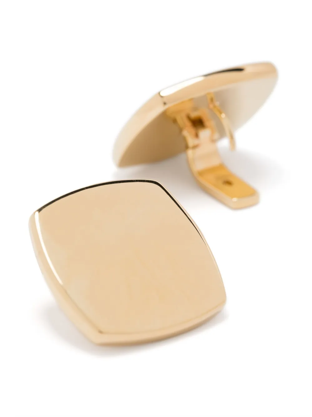 Tom Wood Large Umi Studs Earrings In Gold