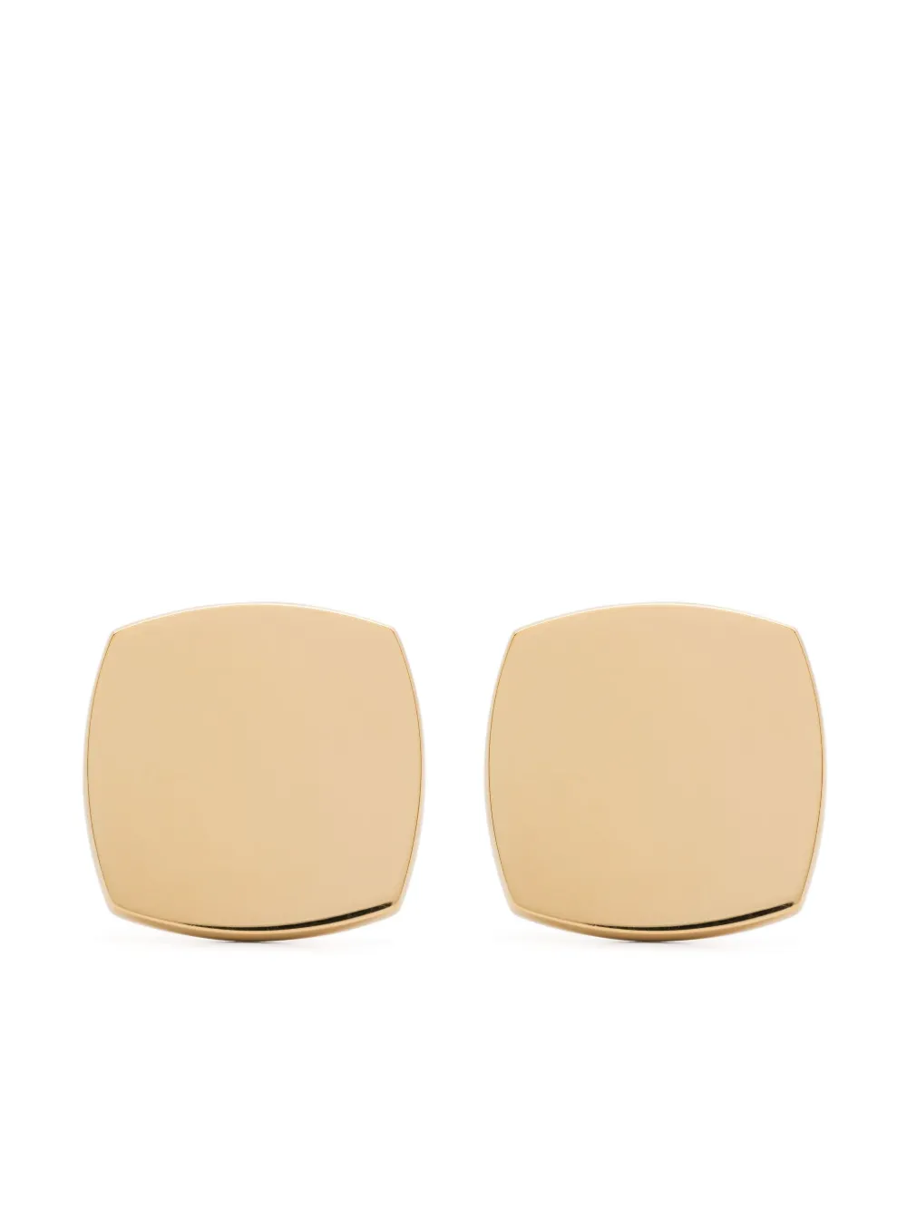 Tom Wood Large Umi Studs Earrings In Gold