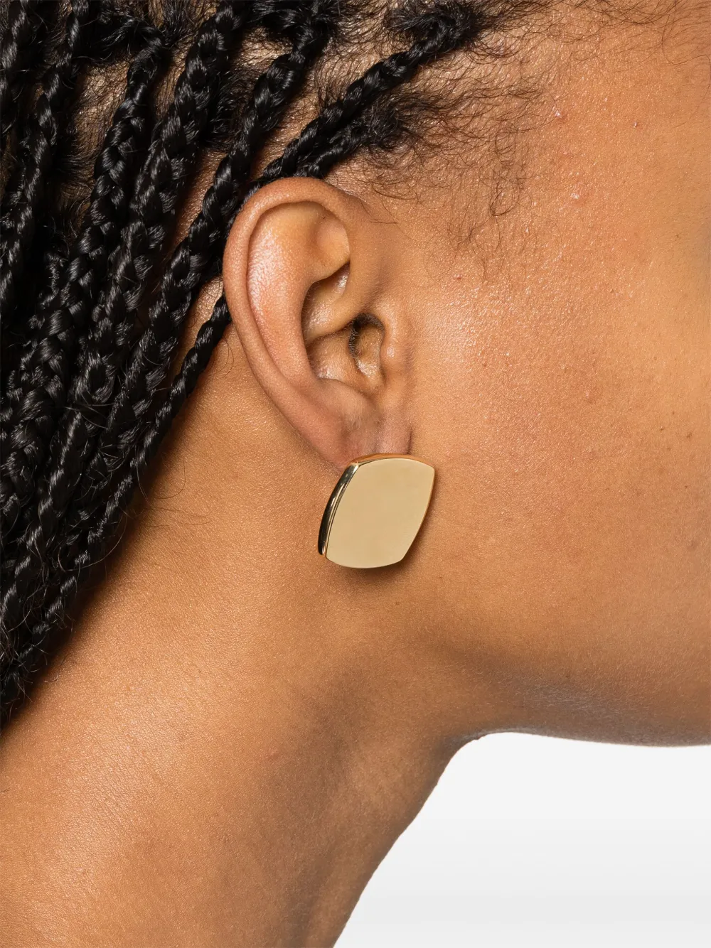 Tom Wood large Umi studs earrings - Goud