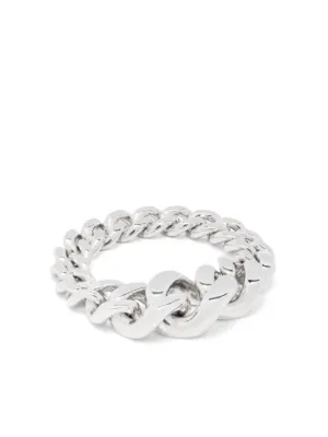 Tom Wood Thick Rolo Bracelet | Silver | FARFETCH RO
