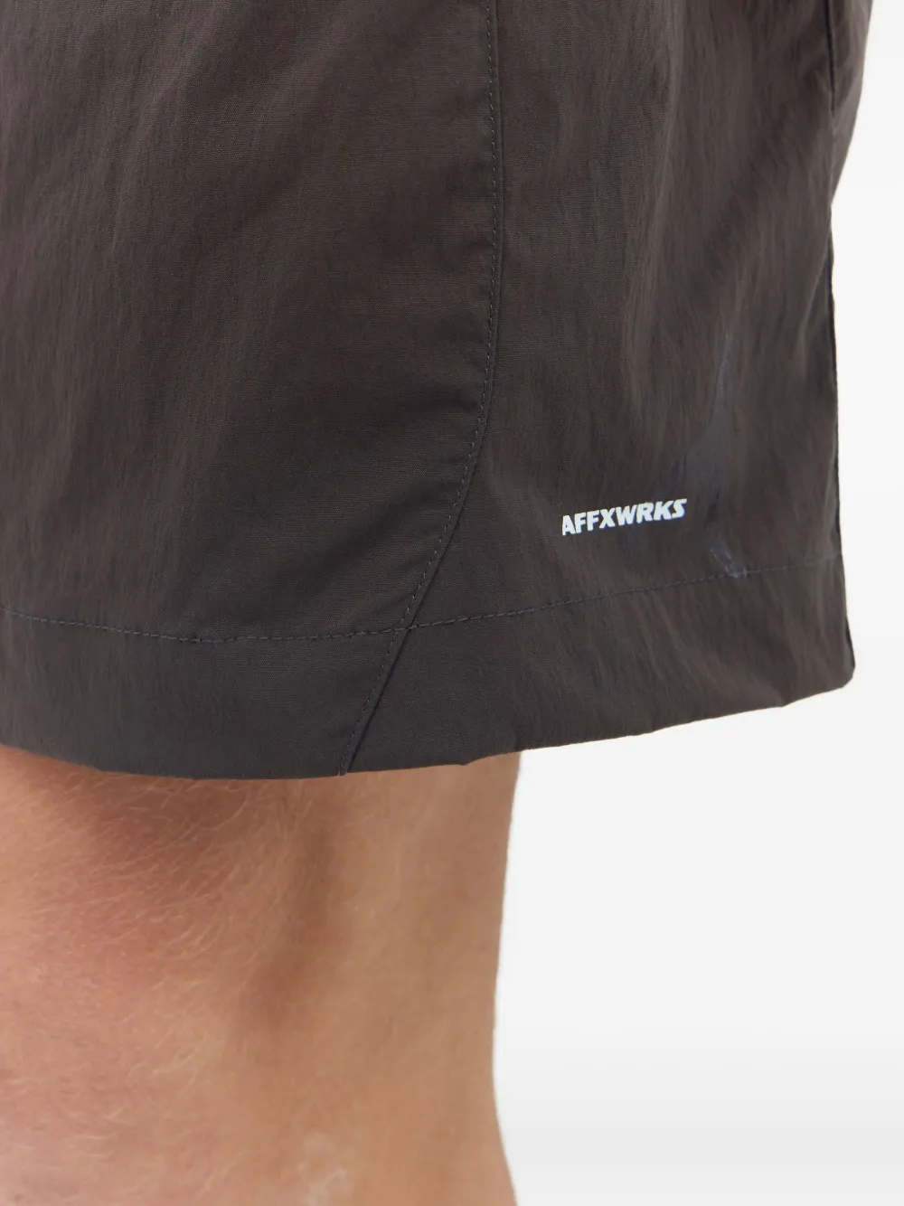 Affxwrks Flex Track Shorts In Black